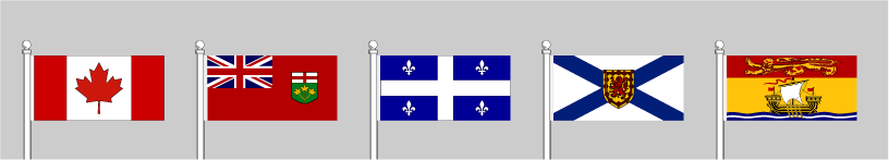 Préséance des drapeaux en Nouvelle-Ecosse