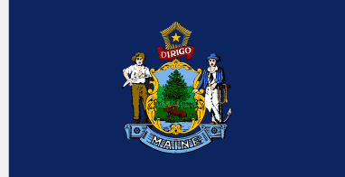 Drapeau de l'Etat du Maine