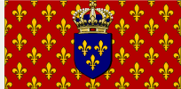 Drapeau royal des galères de France