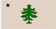 Drapeau de l'Etat du Maine